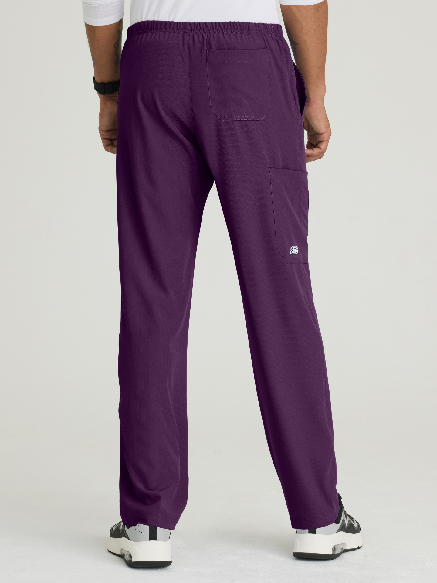 Skechers™ Scrubs Structure Hombre Eggplant