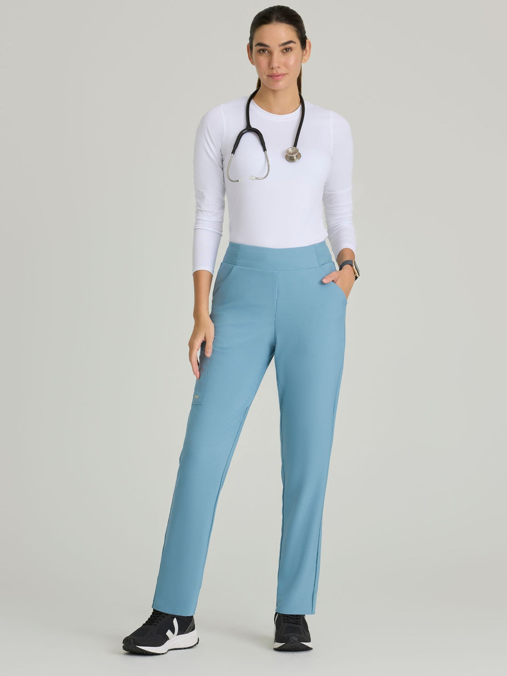 Grey’s Anatomy™ Scrubs Evolve Sway Mujer Ocean Mist