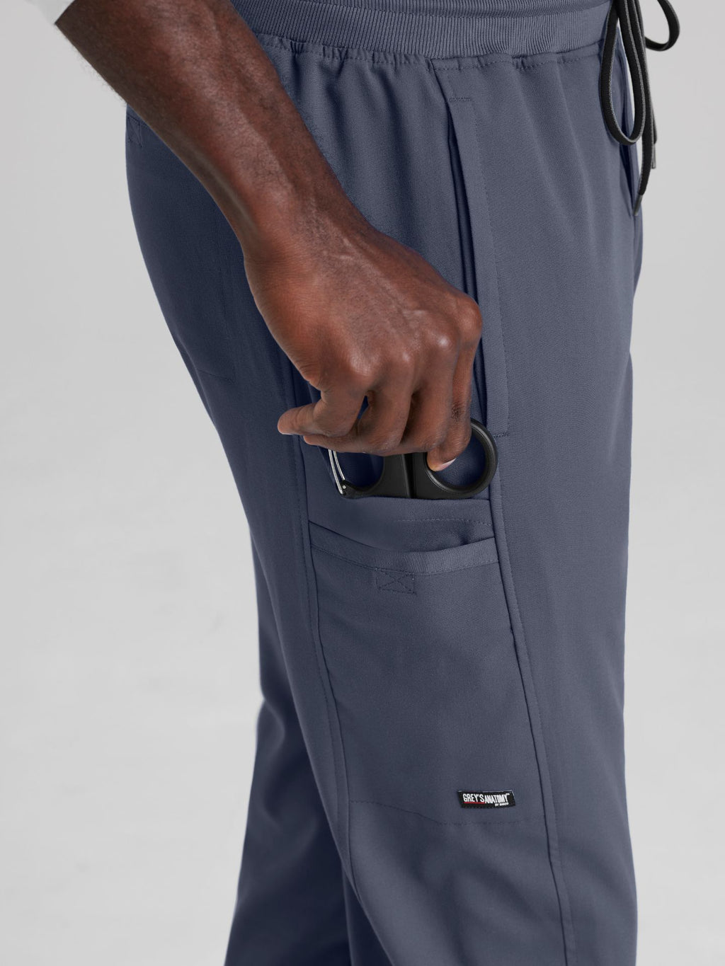 Grey’s Anatomy™ Scrubs Spandex Hombre Steel