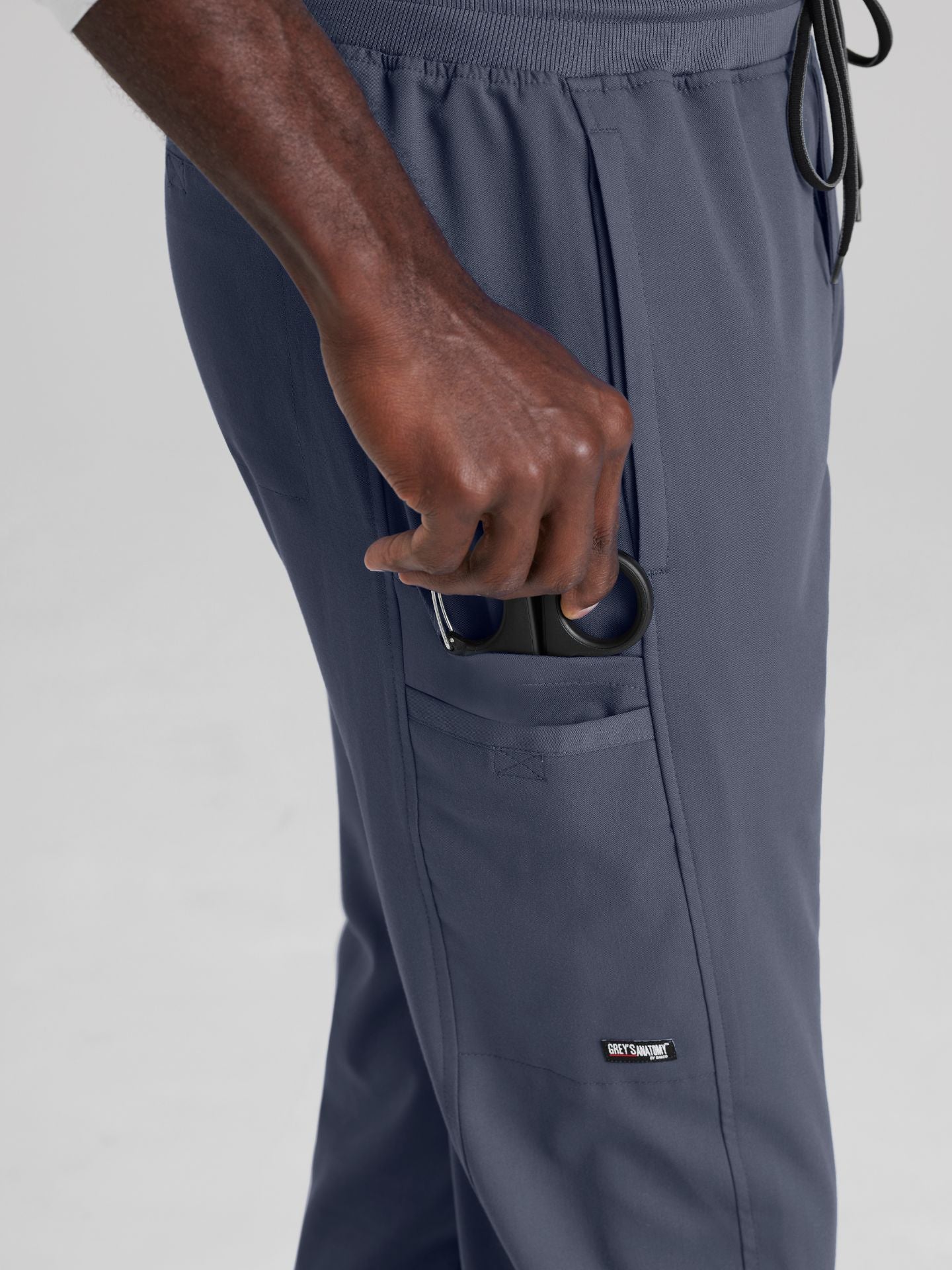 Grey’s Anatomy™ Scrubs Spandex Hombre Steel