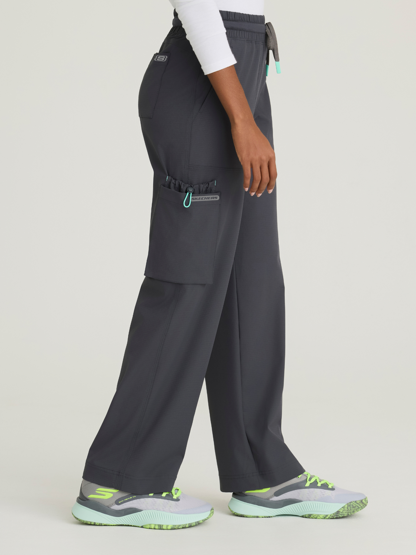 Skechers™ Ripstop Scrubs Mujer Pewter