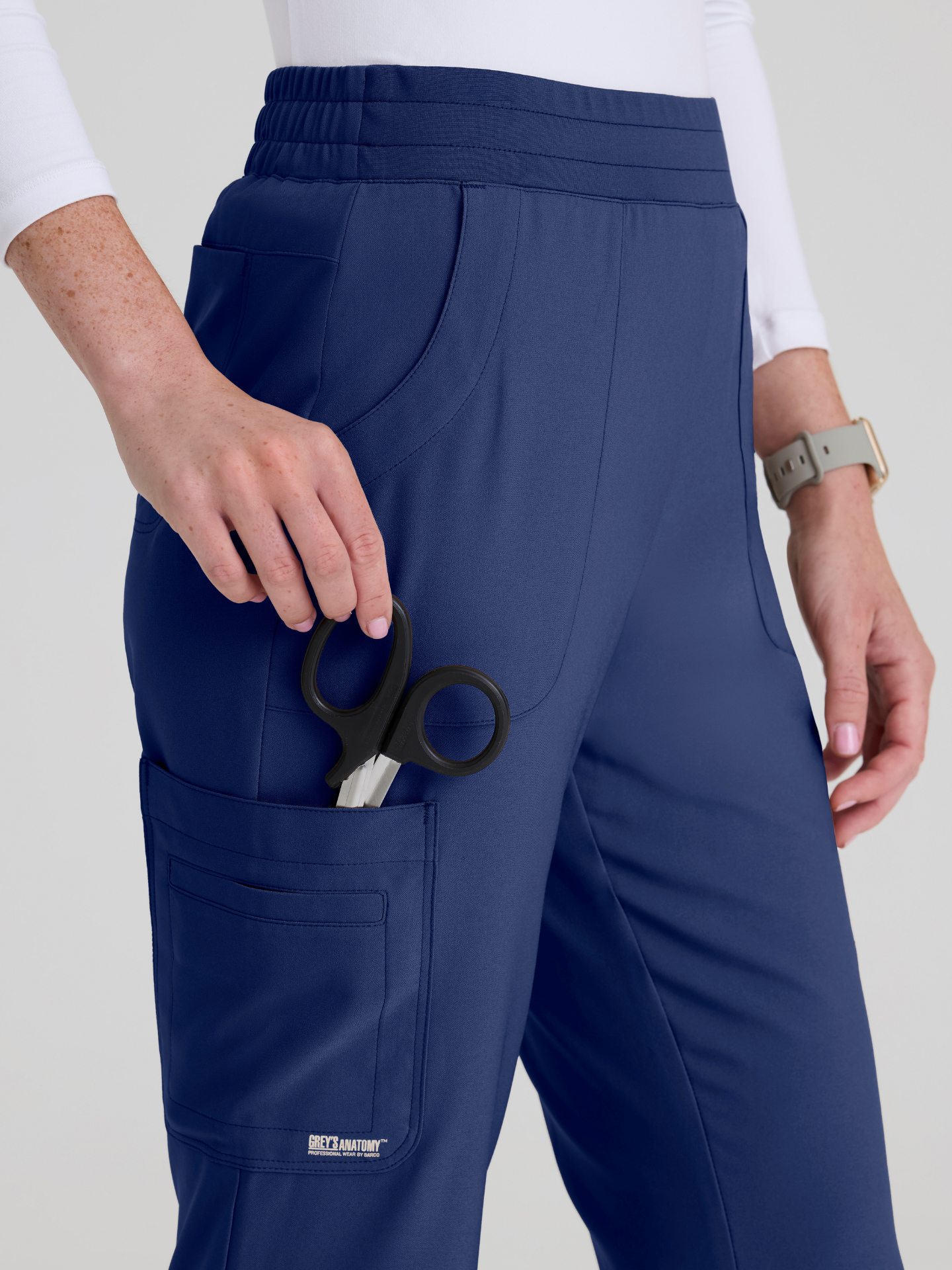 Grey’s Anatomy™ Scrubs Sky Flare Mujer Indigo