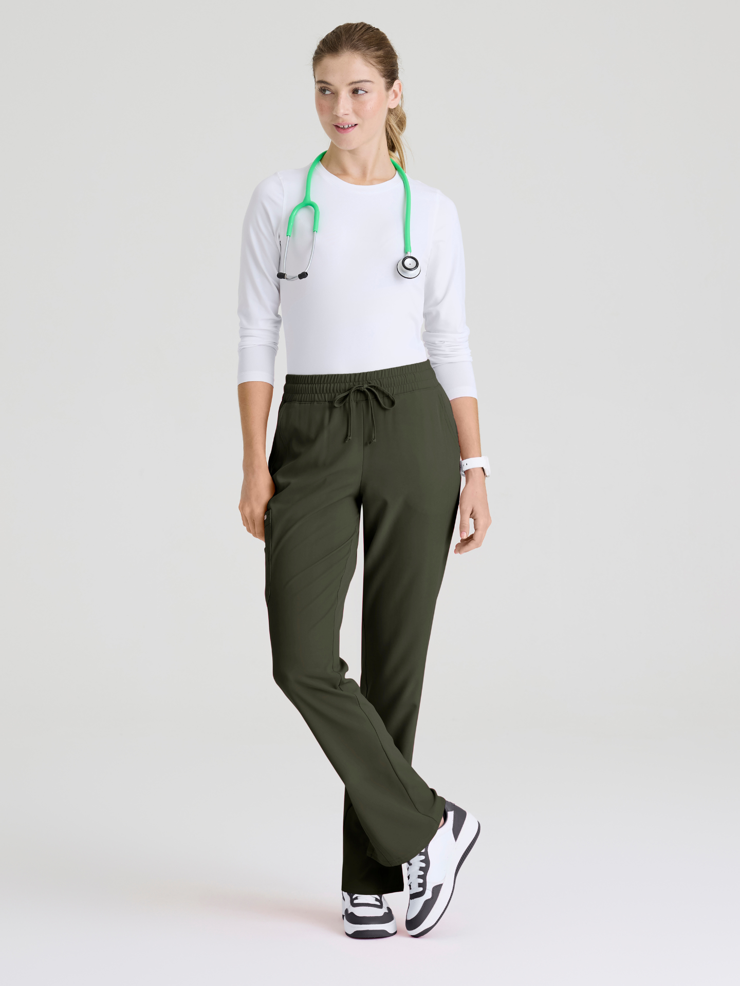 Skechers™ Scrubs Breeze Mujer Olive